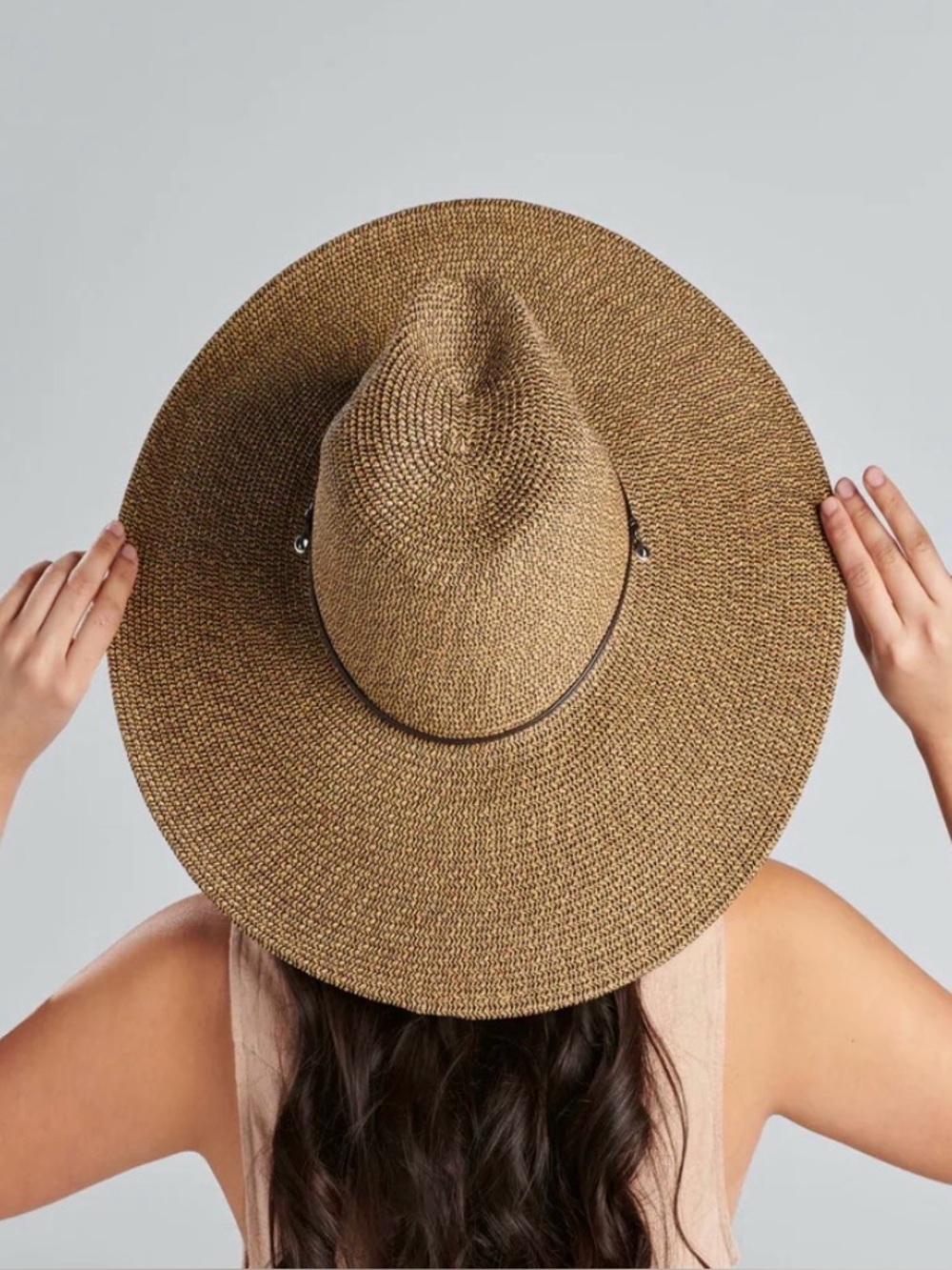 El Campo 5" Brim Sun Hat UPF50 Sun Protection with Chin Cord by San Diego Hat Co - Picture 4 of 15